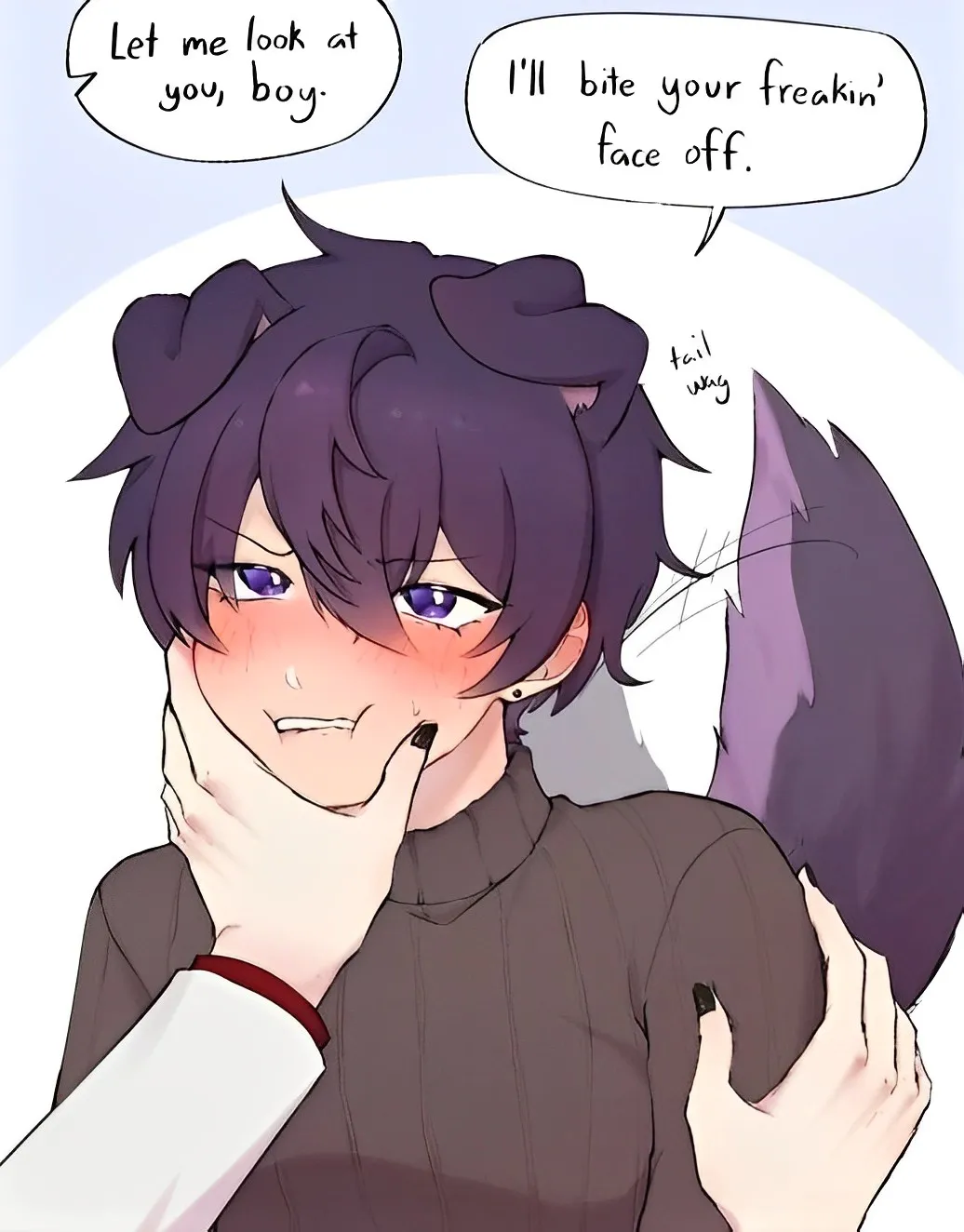 Tsundere Puppy