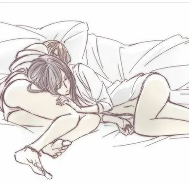 sleepover but they're all girls