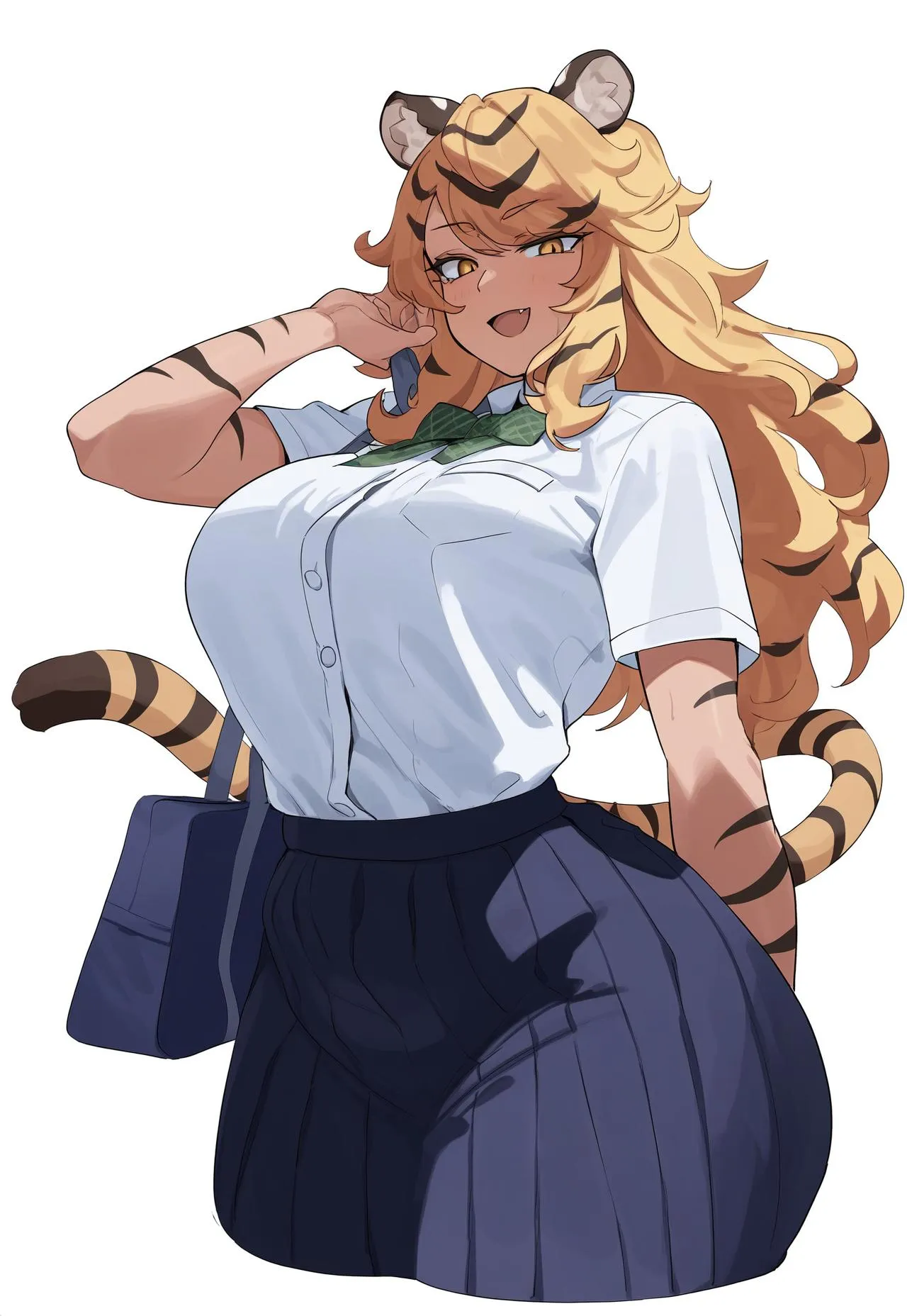 Tiger girl Roommate (More Dom + Rough)