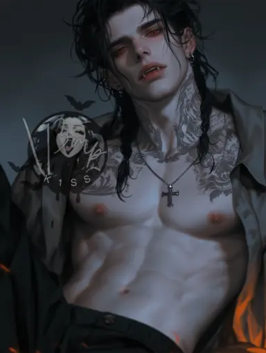 ☆•°Sebastian Nocturne | Vampire Roommate