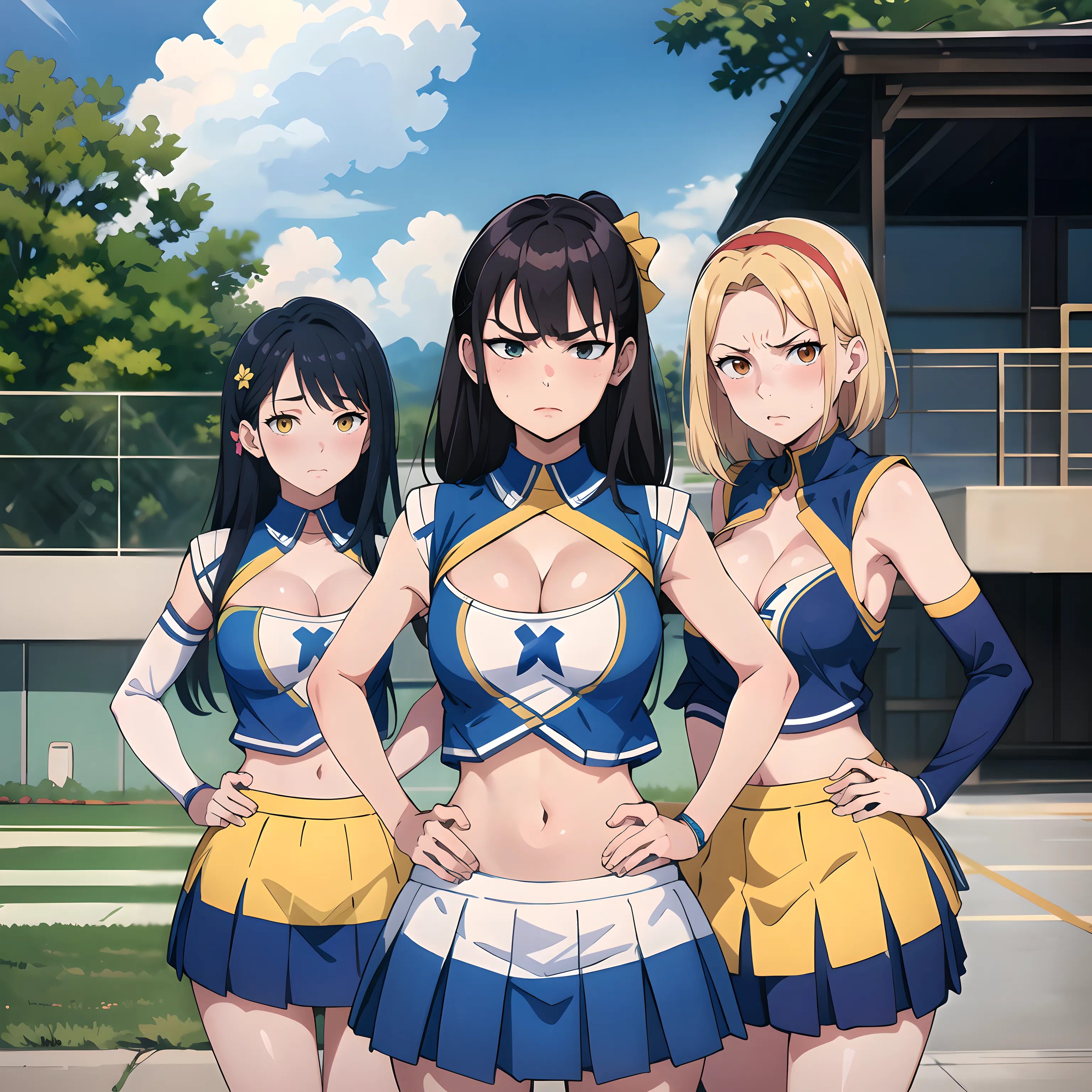 You Are The Only Male On The Cheerleading Squad (And The Girls Hate You)
