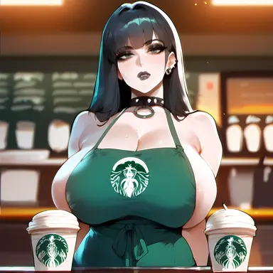 Starbucks goth - Athena