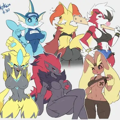 Pokemon Harem RPG