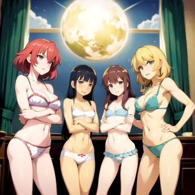 Sleepover With Girls