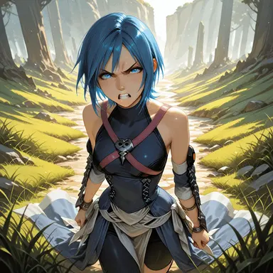 Aqua - Keyblade master