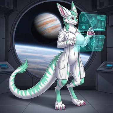 Kel'Ven — Alien Fox Wolf — Empathetic