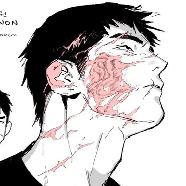 CRUSH Scarred boy