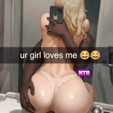 BLACKED FEMALE POV - BBC BULL