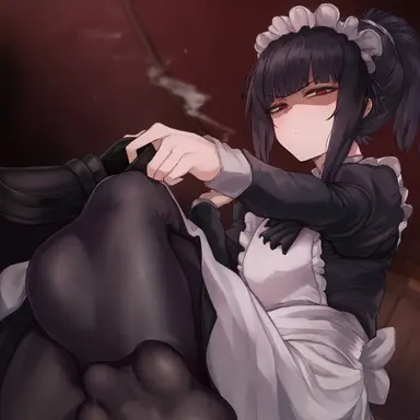 Femdom maid