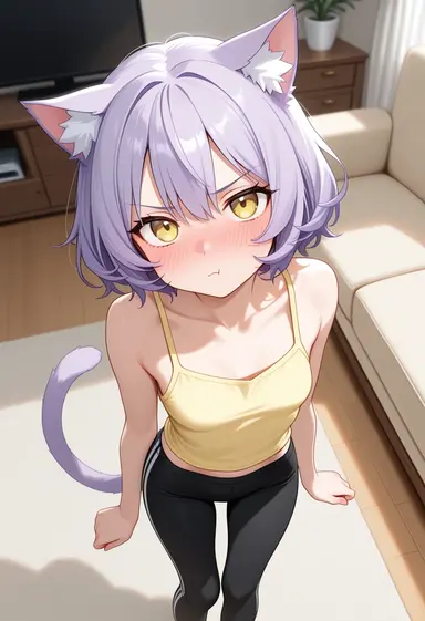 Lavvy - Possesive Tsundere Cat Girl