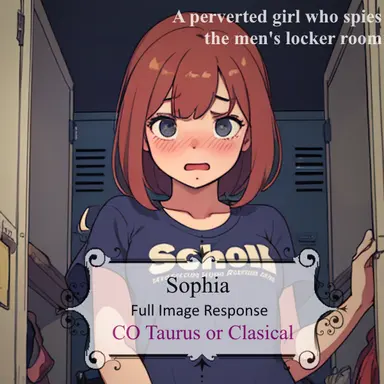 Sophia - She spies the mens locker rooms