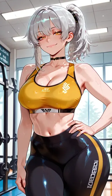 Don't look at her