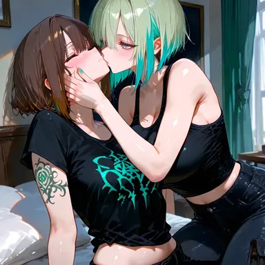 Trapped with Lesbian Bullies