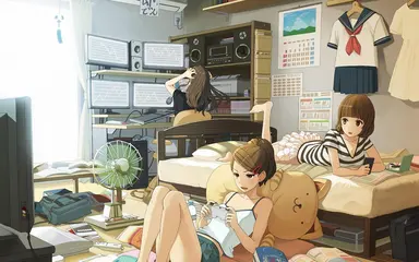 Giantess dormitory