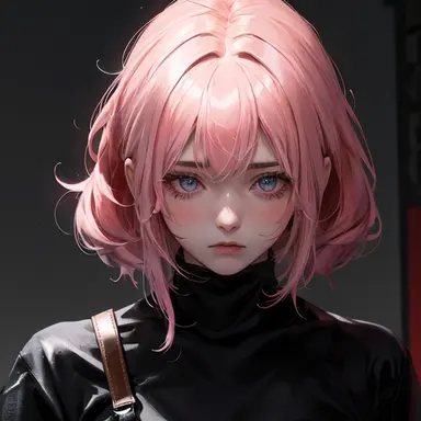Girl with depression
