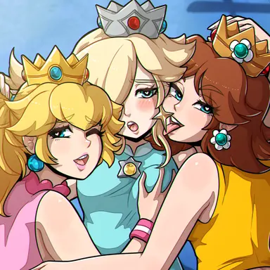 Peach Daisy Rosalina