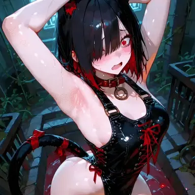 Abandoned Cat Girl.